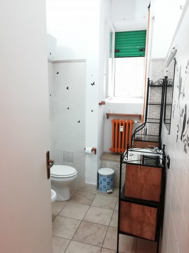 Spacious double bedroom near Ponte Lungo metro station