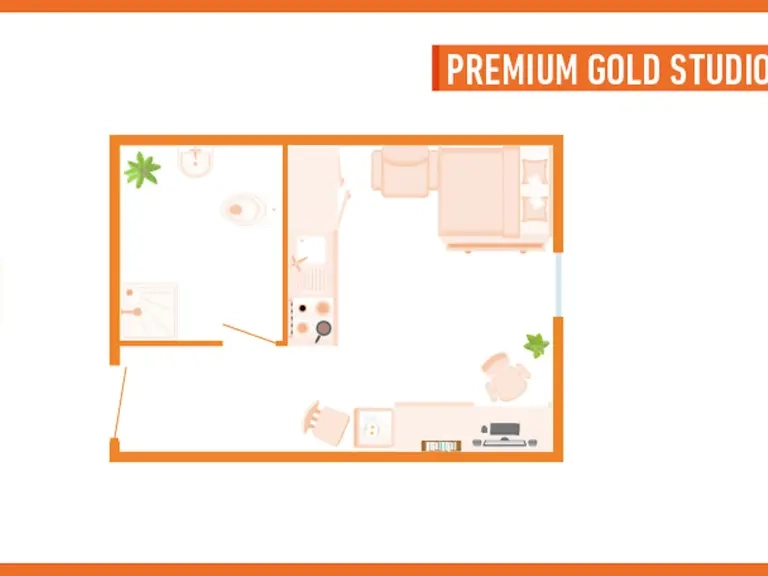  Premium Gold Studio  -  Glendower House  - Gallery -  2