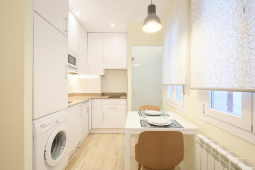 Wonderful 1-bedroom apartment near Bilbao metro station