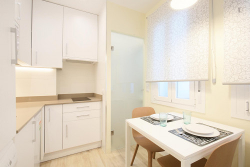 Wonderful 1-bedroom apartment near Bilbao metro station