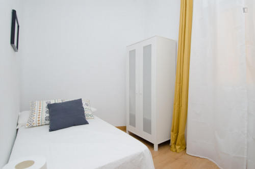 Incredible double bedroom near Nuevos Ministerios metro station