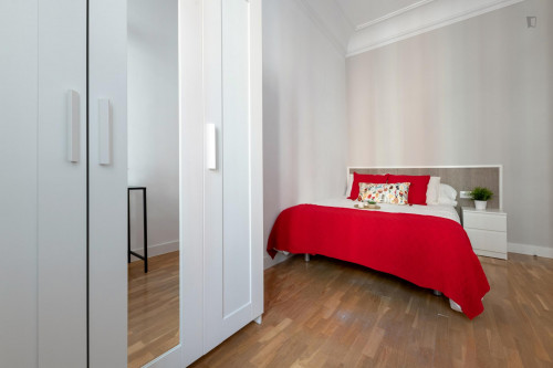 Shiny double bedroom in a student flat, near Puerta de Alcalá - Gallery - 17