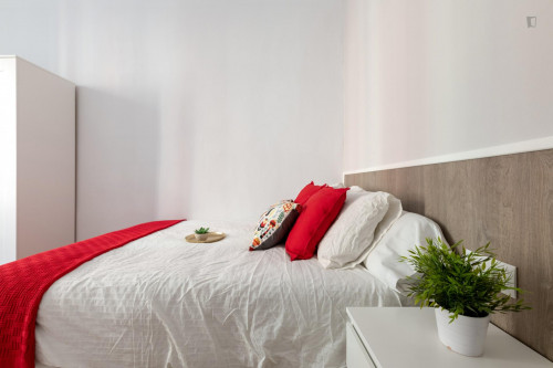 Shiny double bedroom in a student flat, near Puerta de Alcalá - Gallery - 13