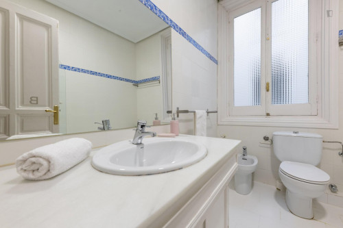 Shiny double bedroom in a student flat, near Puerta de Alcalá - Gallery - 5