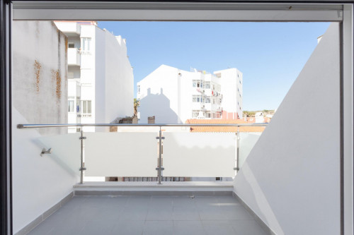 Spacious and nice single bedroom with a balcony, in Costa da Caparica - Gallery - 49