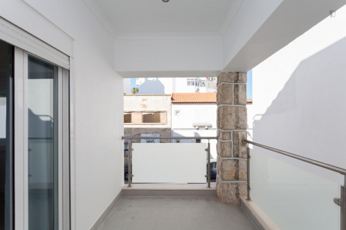 Spacious and nice single bedroom with a balcony, in Costa da Caparica - Gallery - 42