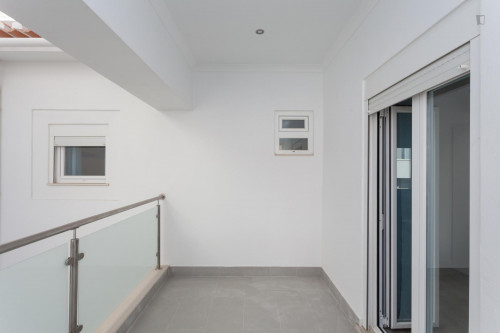 Spacious and nice single bedroom with a balcony, in Costa da Caparica - Gallery - 45