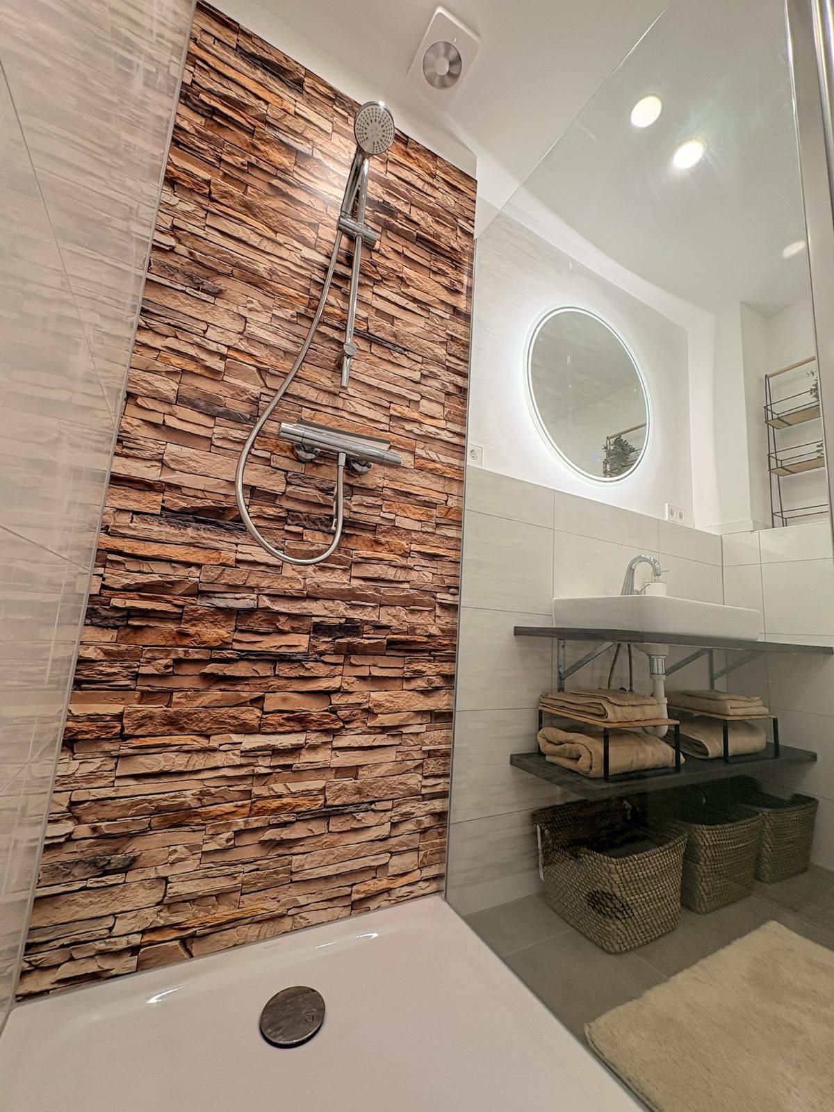  Modern 3.5-Room Furnished Duplex With Home Theater, AC, And A Charging Station – Separate Entrance,   -  Modern 3.5-room furnished duplex with home theater, AC, and a charging station – separate entrance, first occupancy following renovation  - Gallery -  11