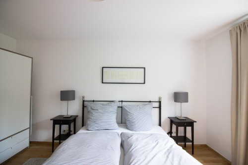 Furnished 3-room apartment with quiet bedrooms