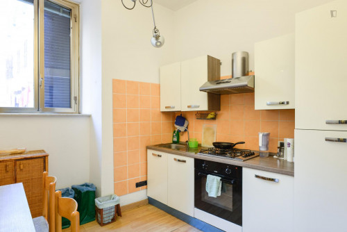 Airy double bedroom in Tuscolana