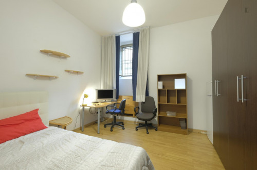 Airy double bedroom in Tuscolana