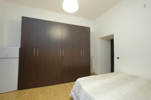 Airy double bedroom in Tuscolana