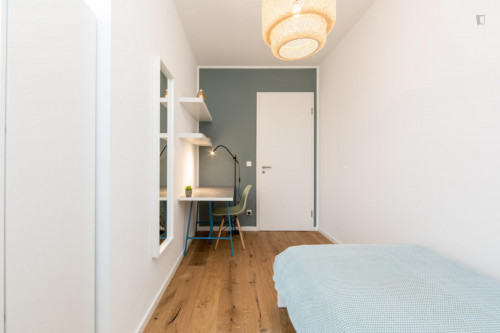 Single bedroom in 4-bedroom apartment