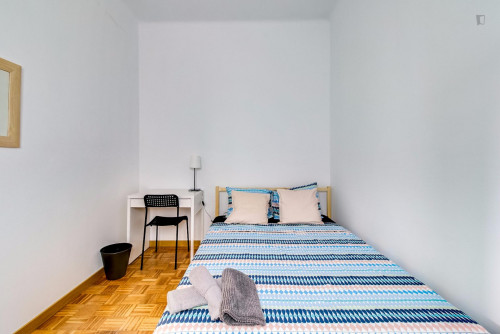 Sublime double bedroom in a student flat, in Esquerra de l'Eixample