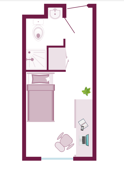  5 Bed Cluster En-Suite  -  Canterbury Student Manor  - Gallery -  11