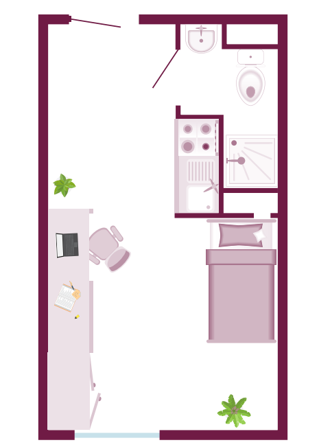  Premium Studio  -  Canterbury Student Manor  - Gallery -  6