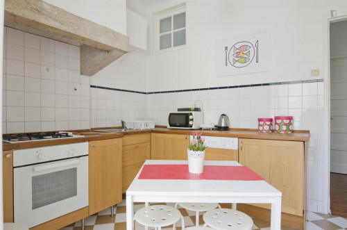 Twin bedroom with balcony in student apartment near Areeiro metro station - Gallery - 8