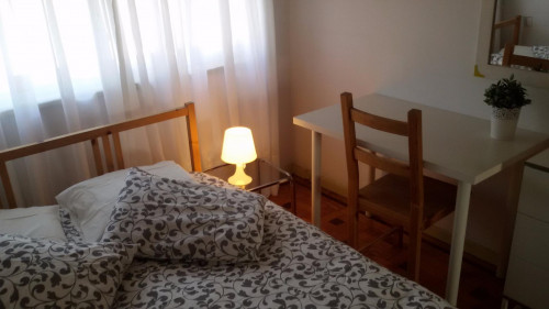 Roomy double bedroom in Cedofeita