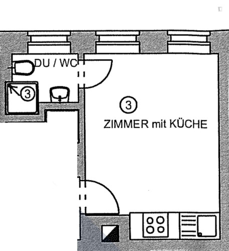 Apartment in Maxim-Gorki-Straße, Dresden for 18 m²  - Gallery -  5