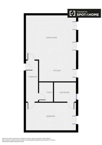 Apartment in Pfalzburger Straße, Berlin for 65 m² with 1 bedroom