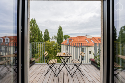 Brand new studio with a view