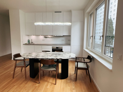 near ostbahnhof 3.5 room furnished home with kitchen