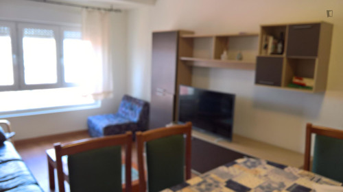 Pleasing room next to the beach and the university campus