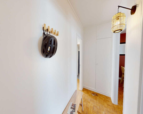 Lovely double bedroom with balcony, near Parc André Citroën  - Gallery -  5