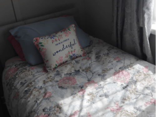 Single room in family's home