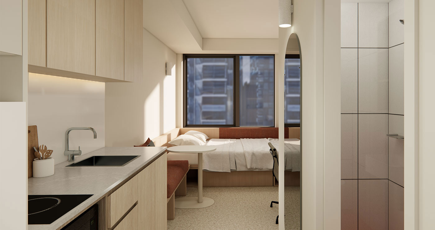  Standard Studio Apartment  -  Flagstaff Station  - Gallery -  2
