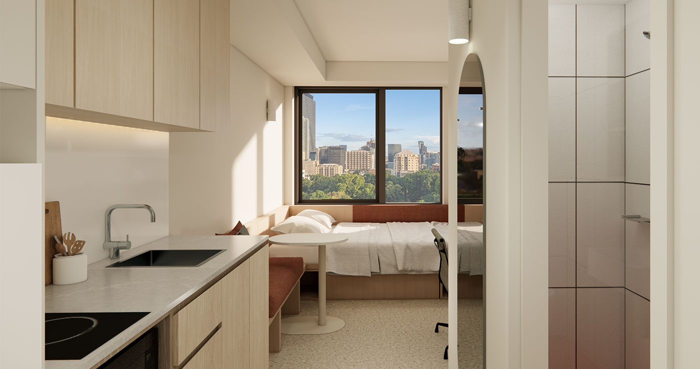  Premium Studio Apartment  -  Flagstaff Station  - Gallery -  1