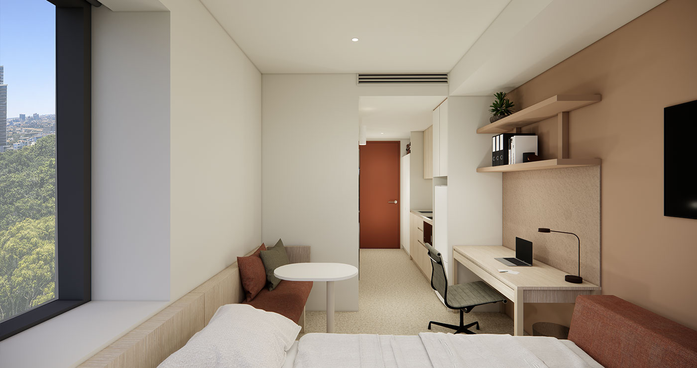  Premium Corner Studio Apartment  -  Flagstaff Station  - Gallery -  5