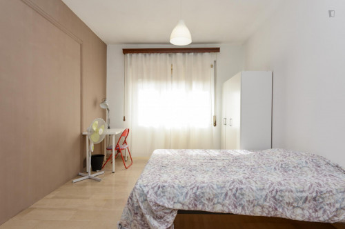 Fancy single bedroom close to Parco Giancarlo Sbragia