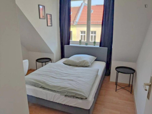 Neat double bedroom in Prenzlauer Berg