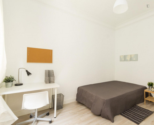 Spacious double bedroom near Islas Filipinas metro station