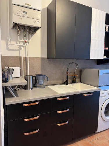 Furnished 1-room apartment with terrace in a quiet courtyard location (Berlin-Tiergarten)