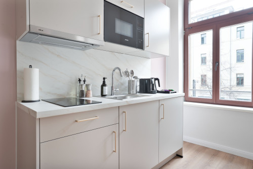 Deluxe Studio in Halle (Saale) | center | kitchen