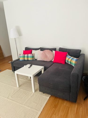 Modern Furnished Studio with Balcony in Berlin Wedding (All Inclusive)