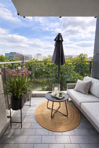 Exklusives Business-Apartment - Voll möbliert mit Süd-Balkon & in Top-Lage