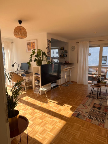 Bright, fully furnished 2-room apartment in Blasewitz, 5 minutes from the University Hospital