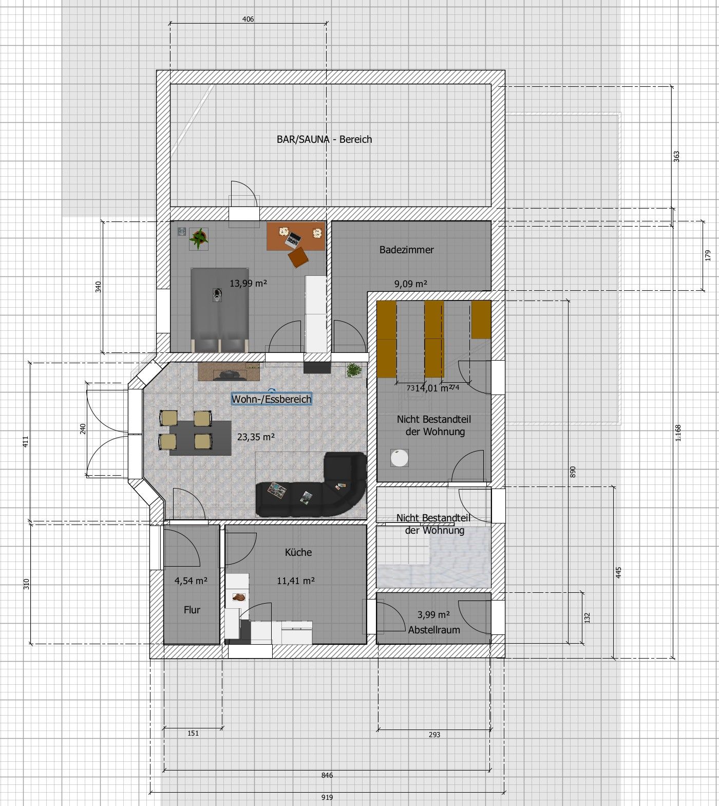 Exclusive 91-Square-Meter Apartment With A Terrace, Sauna, And Parking Space – Quietly Located Betwe - 1