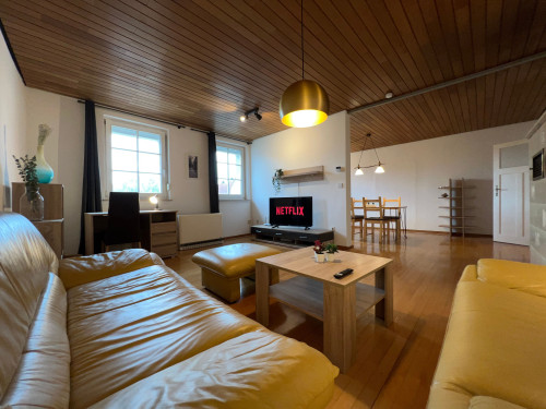 Large maisonette apartment by Rabe Washing machine Terrace (15 min. KA City | 10 min. KIT Nord | 8 min. Daimler | 5 min. MiRO) - Gallery - 17