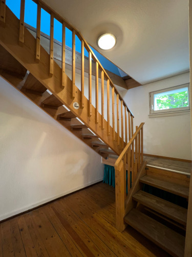 Large maisonette apartment by Rabe Washing machine Terrace (15 min. KA City | 10 min. KIT Nord | 8 min. Daimler | 5 min. MiRO) - Gallery - 6