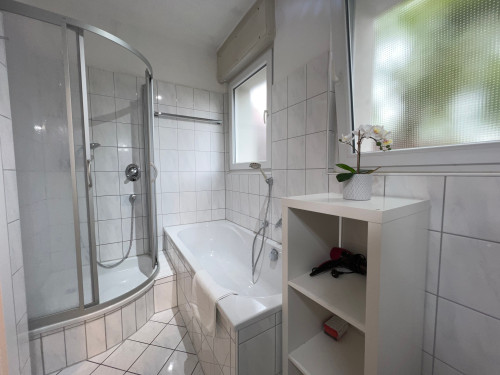 Large maisonette apartment by Rabe Washing machine Terrace (15 min. KA City | 10 min. KIT Nord | 8 min. Daimler | 5 min. MiRO) - Gallery - 8