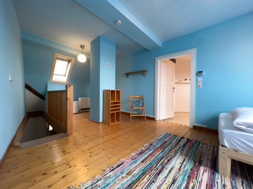 Large maisonette apartment by Rabe Washing machine Terrace (15 min. KA City | 10 min. KIT Nord | 8 min. Daimler | 5 min. MiRO) - Gallery - 19