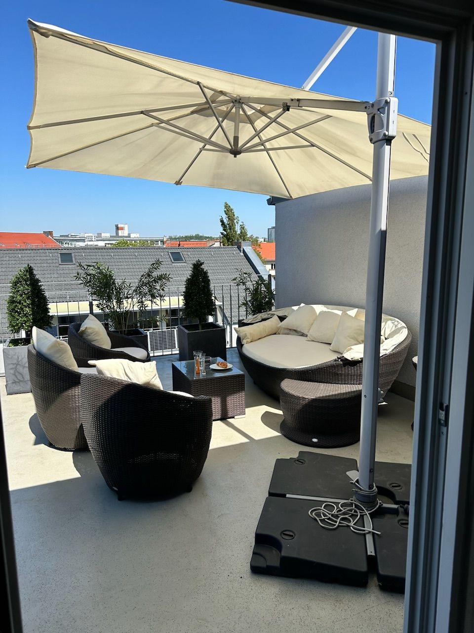  Fantastic Loft Flat For A Single Person Or Couple In Friedrichshain, With A Roof Terrace Offering St  -  Fantastic loft flat for a single person or couple in Friedrichshain, with a roof terrace offering stunning views over Berlin  - Gallery -  16