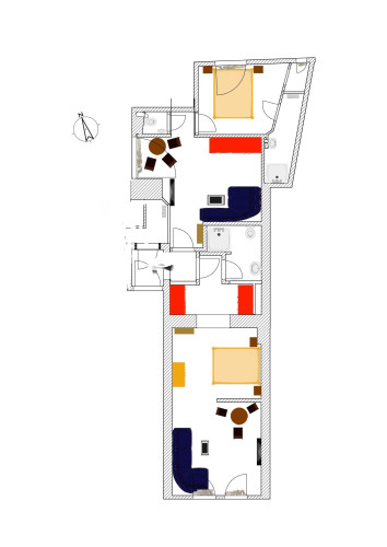 Spacious flat in Moabit