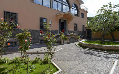 Nice single bedroom near Piazza Filippo Andrea Doria Pamphili