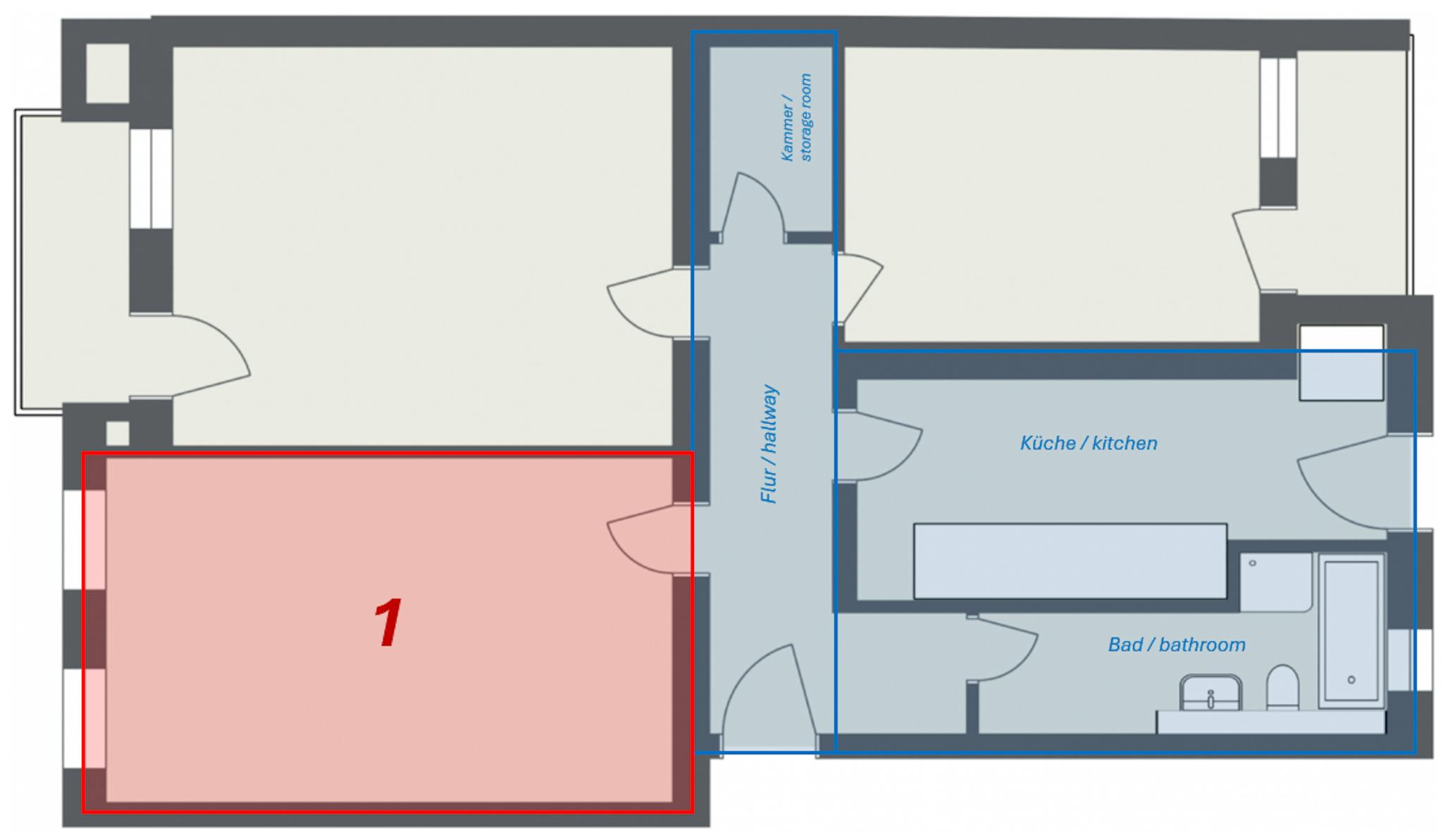  Private Room  -  Treskowallee, Berlin  - Gallery -  1