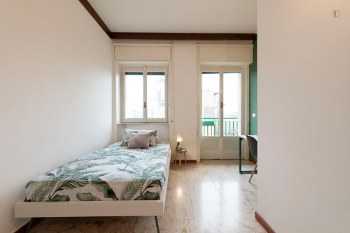 Bright Room with Balcony and AC - B. d'Este - Room 1